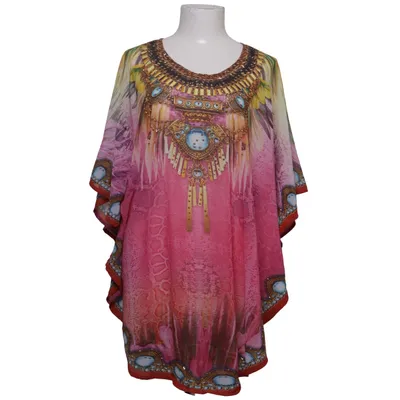 Caftan (Rose, Multicolore) de Tridagna Polyester