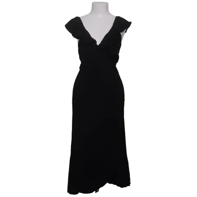 Wrap dress (Black) from Ellos Viscose