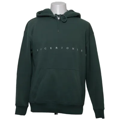 Capuchon sweater (Groen) van Jack & Jones Originals Katoen, Polyester