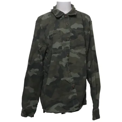 Shirt (Green, Multicolored) from Lindex Kids Cotton