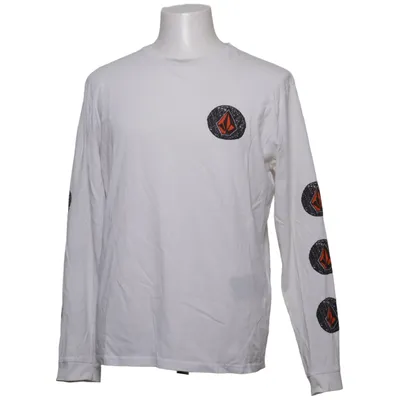 Lange mouwen shirt (Wit) van Volcom Organisch katoen