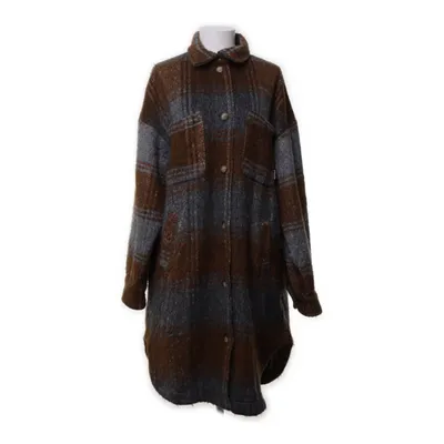 Overshirt (Gray, Brown, Multicolored) from Mazine Acrylic, Cotton, Polyester