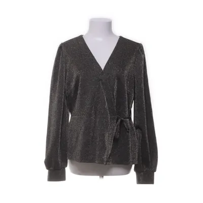 Blus (Brun, Svart) från Holly & Whyte by Lindex Metallfiber, Polyamid, Polyester