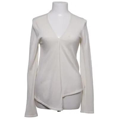 Cardigan (Beige) from Esperance Merino wool, Tencel