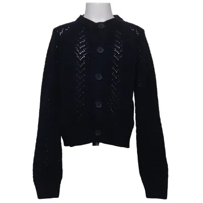 Cardigan (Blauw) van Gina Tricot Acryl, Katoen