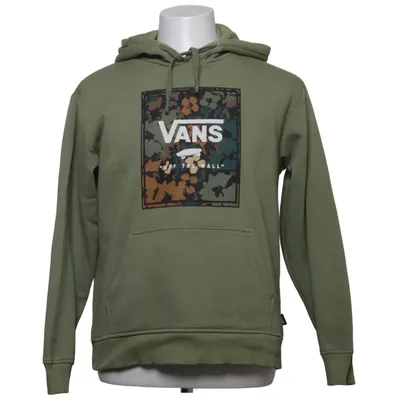 Huvtröja (Grön) från Vans Bomull, Polyester