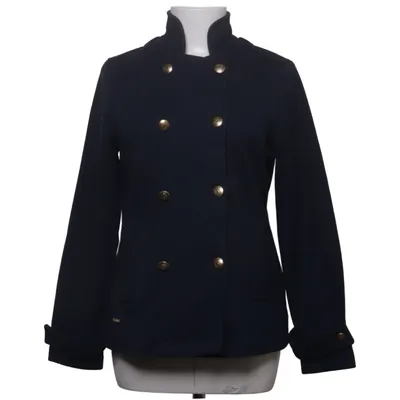 Pea coat (Blue) from Marine Cotton, Polyester