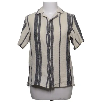 Kortärmad skjorta (Beige, Svart) från Zara