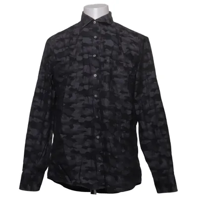 Shirt (Grijs) van Olymp Katoen
