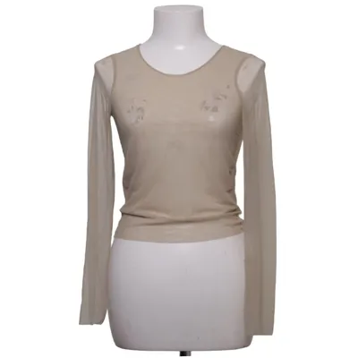 Lange mouwen shirt (Beige) van Liviana Conti