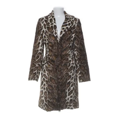 Coat (Beige, Multicolored) from Nicowa Wool, Linen, Silk, Mohair, Cashmere, Polyester, Viscose, Acetate, Modal, Cupro