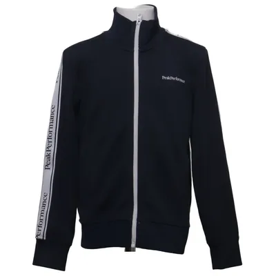 Sports jacket (Blue, White) from Peak Performance Cotton, Polyester