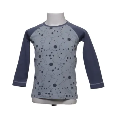 Long sleeve T-shirt (Gray, Blue) from Phister & Philina Cotton