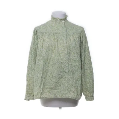 Bluse (Grøn, Hvid) fra Cacharel Bomuld, Uld