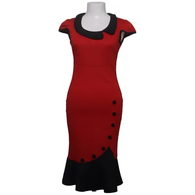 Klänning (Röd, Svart) från Miusol Elastan, Polyester, Viskos