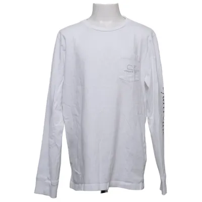 Langærmet t-shirt (Hvid) fra Vineyard Vines Bomuld