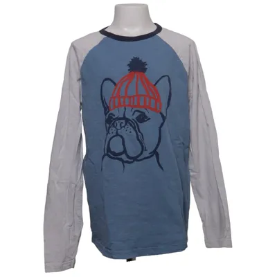 Langærmet t-shirt (Blå, Beige, Flerfarvet) fra Johnnie B Bomuld