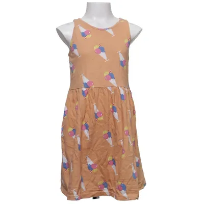 Klänning (Beige, Flerfärgad) från H&M Kids Bomull