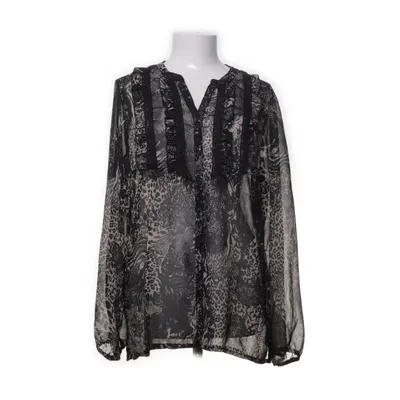 Blouse (Black, Multicolored) from Isolde Polyester