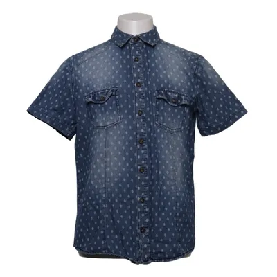 Chemise à manches courtes (Bleu) de Urban Surface Coton