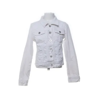 Denim jacket (White) from Lab Industries Cotton, Elastane