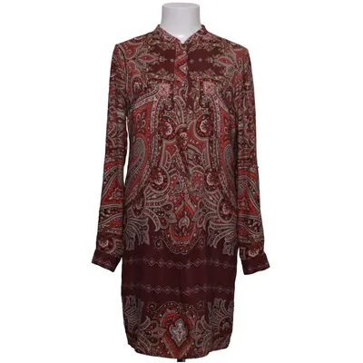 Klänning (Brun, Flerfärgad) från Massimo Dutti Silke