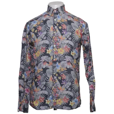 Shirt (Black, Multicolored) from Morris Linen