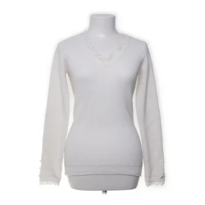 Pullover (Hvid) fra William de Faye Kashmir, Viscose, Elastan