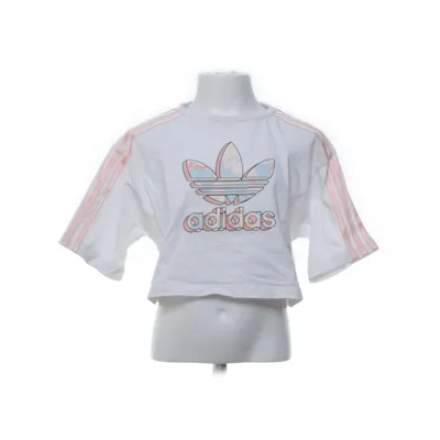 T-shirt (Hvid, Flerfarvet) fra Adidas Originals Bomuld