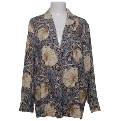 Kavaj (Blå, Flerfärgad) från William Morris & Co. x H&M Viskos, Lyocell, Polyester