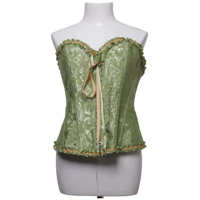 Korsett (Grön, Flerfärgad) Elastan, Polyester
