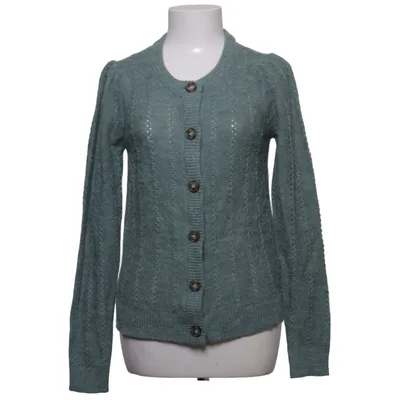 Cardigan (Green) from Fransa Acrylic, Polyamide