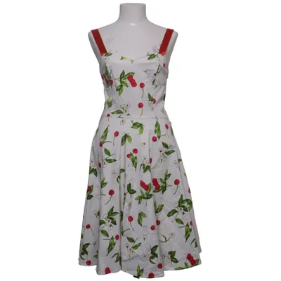 Jurk (Wit, Rood, Groen) van Hearts & Roses Katoen, Elastaan
