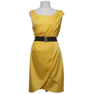 Robe (Jaune) de Karen Millen Polyester, Viscose