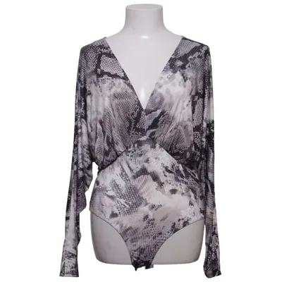 Body (Grå, Vit) från River Island Elastan, Polyester