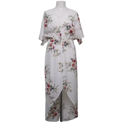 Maxikjole (Hvid, Flerfarvet) fra Yoins Polyester