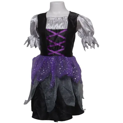 Feestkostuums (Zwart, Lila, Zilver) van Halloween Polyester