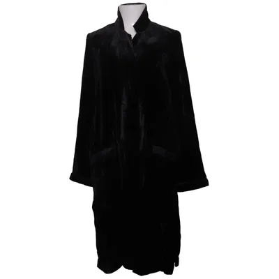 Manteau (Noir) de Jadicted Soie, Viscose