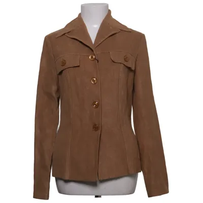 Veste (Marron) Polyester, Viscose