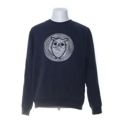 Collegetröja (Blå, Vit) från Knowledge Cotton Apparel Ekologisk bomull