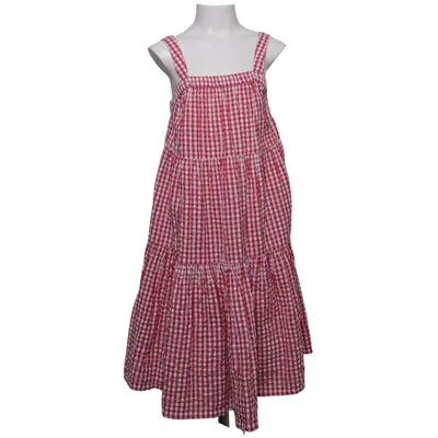 Dress (Red, White) from Mango Cotton
