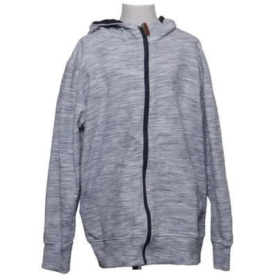 Capuchon sweater (Grijs, Blauw) van Yigga Katoen, Polyester