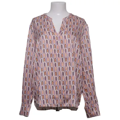 Blouse (Orange, Violet, Multicolore) de Herzen´s Angelegenheit Élasthane, Soie