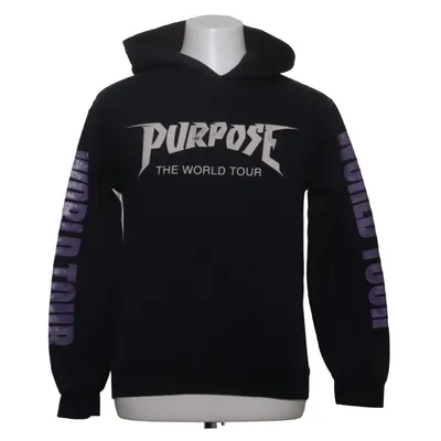 Huvtröja (Svart) från Gildan Bomull, Polyester