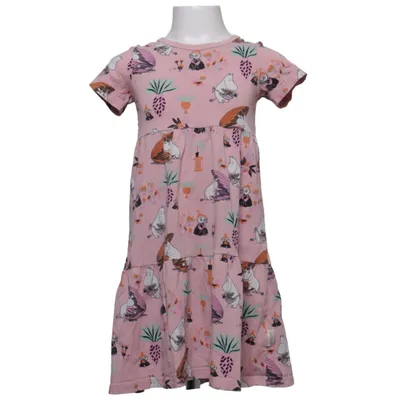 Dress (Pink, Multicolored) from Moomin by Martinex Elastane, Organic cotton