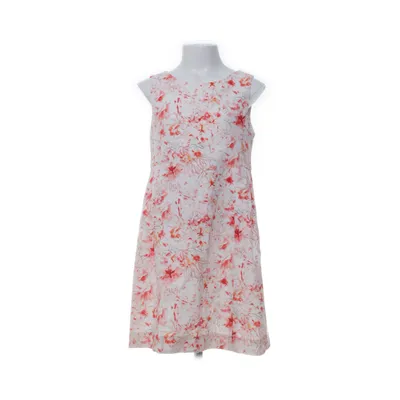 Klänning (Vit, Flerfärgad) från Zara Girls Collection Bomull, Elastan