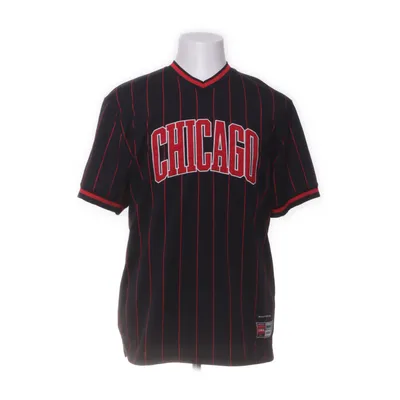 Baseballtrøje (Sort, Rød) fra FSBN Polyester