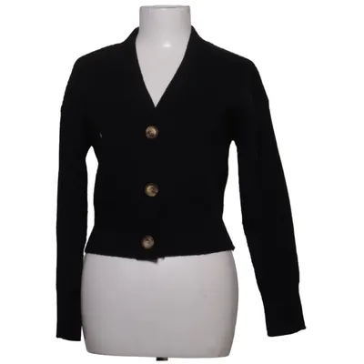 Cardigan (Black) from In April 1986 Acrylic, Polyamide, Polyester