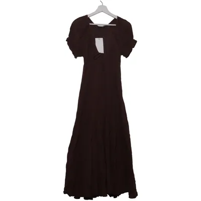 Maxi jurk (Bruin) van Zara Katoen