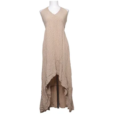Maxikjole (Beige, Hvid) fra Moma Viscose